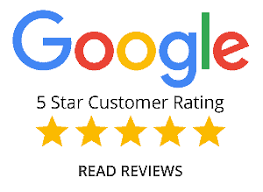 5 star rating on Google